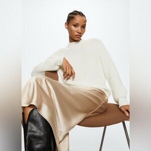 Mango Reversible Knitted Sweater - XS